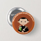 St. Gerard Majella Button (Vorne & Hinten)