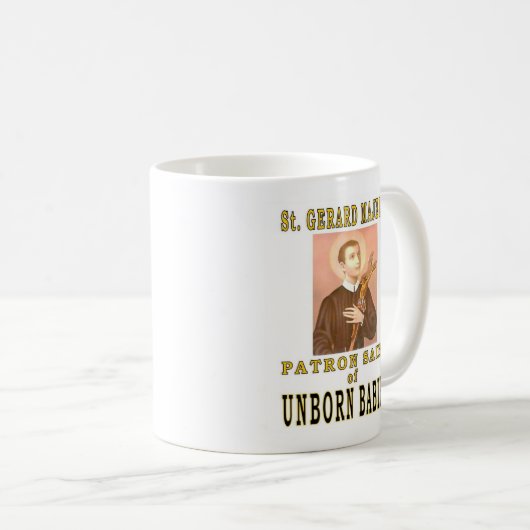 ST. GERARD MAJELLA KAFFEETASSE (VorderseiteRechts)