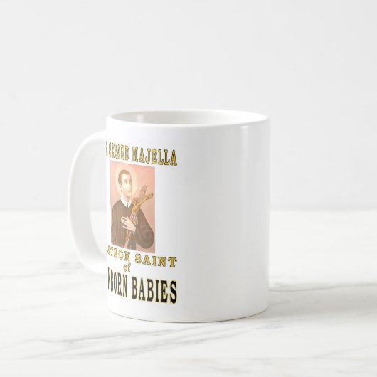 ST. GERARD MAJELLA KAFFEETASSE (Vorderseite Links)