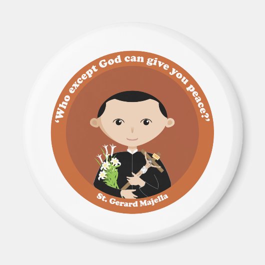 St. Gerard Majella Magnet (Vorne)