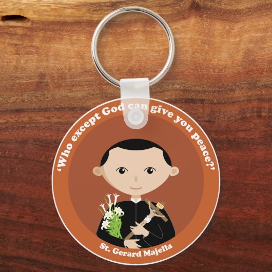 St. Gerard Majella Schlüsselanhänger (Vorderseite)