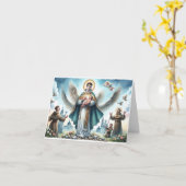 St. Gerard Majella-Schutzheilige von TTC Karte (Gelbe Blume)