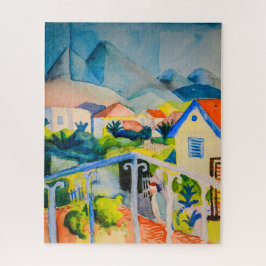 St Germain bei Tunis | Auguste Macke | Puzzle