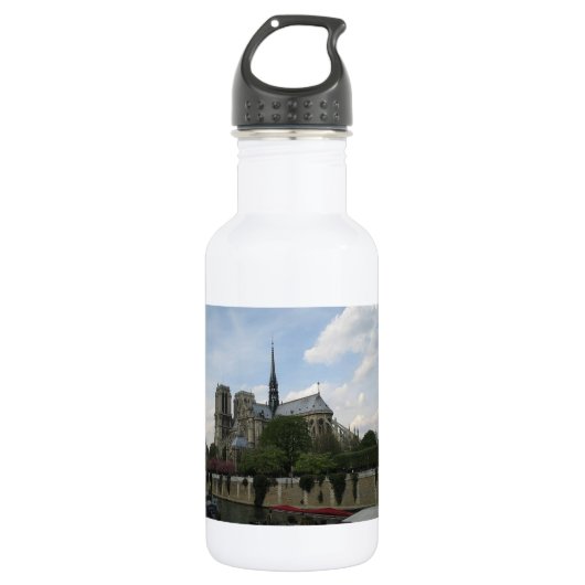 St. Germain des Pres Einladung Edelstahlflasche (Vorderseite)