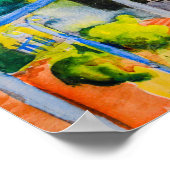 St Germain near Tunis | Auguste Macke | Poster (Ecke)