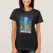 St Gertrude of Nivelles Patron St. Cats T-Shirt (Vorderseite)