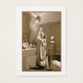 St. Gertrude Priest bieten Mass Jungfrau Mary Bete (Vorderseite)