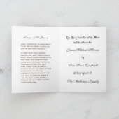 St. Gianna Beretta Molla Katholische Messe Angebot Karte (Innenseite)