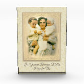 St. Gianna Beretta Molla Katholische Mutter Fotoblock (Vorderseite)