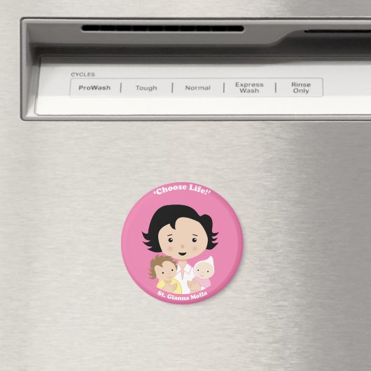 St. Gianna Molla Magnet (In Situ (Geschirrspüler))