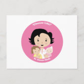 St. Gianna Molla Postkarte (Vorderseite)