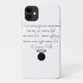 St. Gianna Molla Quote iPhone Case (Rückseite)