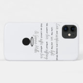 St. Gianna Molla Quote iPhone Case (Rückseite (Horizontal))