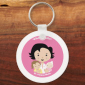 St. Gianna Molla Schlüsselanhänger (Vorderseite)