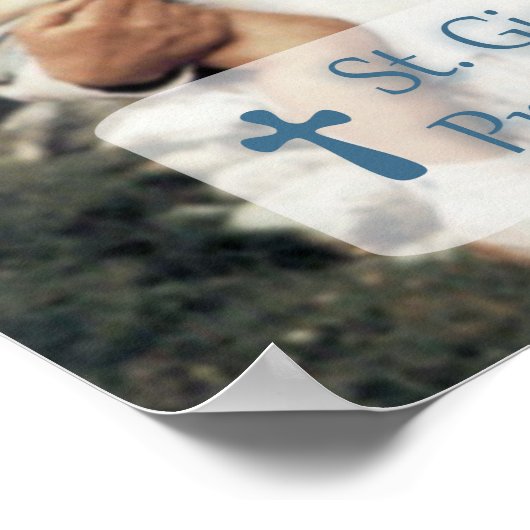 ST GIANNA PRAY FÜR UNS POSTER (Ecke)