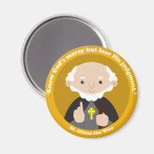 St. Gildas the Wise Magnet (Vorderseite/Rückseite)