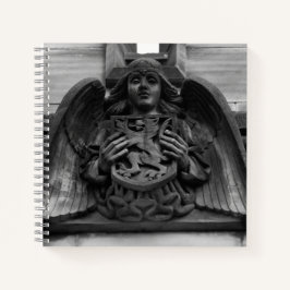 St. Giles Cathedral Angel Foto Notebook Notizblock