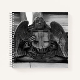 St Giles Cathedral Angel Foto Notebook Notizblock