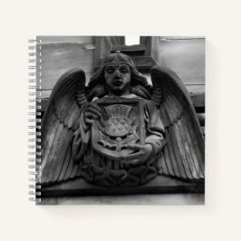 St. Giles Cathedral Angel Foto Notebook Notizblock