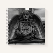 St Giles Cathedral Angel Foto Notebook