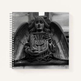 St Giles Cathedral Angel Foto Notebook Notizblock