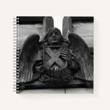 St Giles Cathedral Angel Foto Notebook