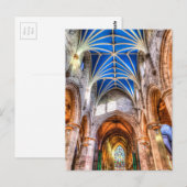 St Giles Cathedral Edinburgh Postkarte (Vorne/Hinten)
