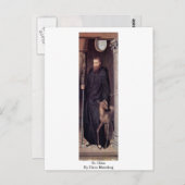 St. Giles von Hans Memling Postkarte (Vorne/Hinten)