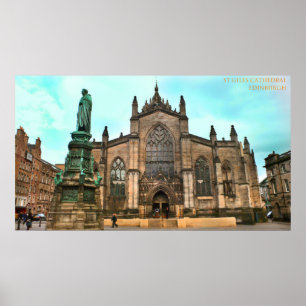 St- Gileskathedrale Edinburgh Poster
