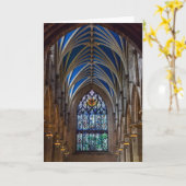St- Gileskathedrale | Edinburgh, Schottland Karte (Gelbe Blume)