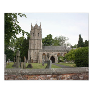 St- Gileskirche, Bradford auf Ton, Somerset, Fotodruck