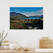 St. Gilgen und Wolfgangsee Poster (Küche)
