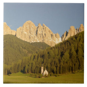St Giovanni, Val di Funes, Dolomiten, Italien Fliese