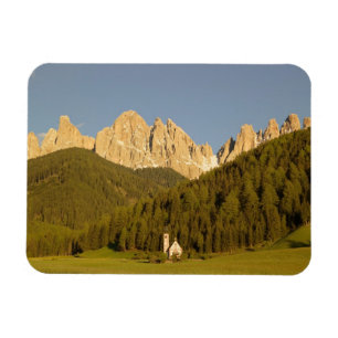 St. Giovanni, Val di Funes, Dolomiten, Italien Magnet