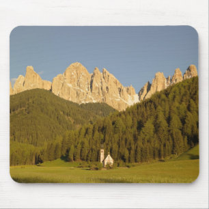 St. Giovanni, Val di Funes, Dolomiten, Italien Mousepad