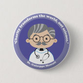 St. Giuseppe Moscati Button (Vorderseite)