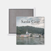 St. Goar am Rhein Magnet (Vorderseite/Rückseite)