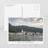 St. Goar am Rhein Postkarte (Vorne/Hinten)