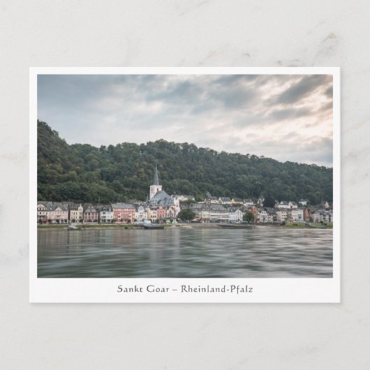 St. Goar am Rhein Postkarte (Vorderseite)