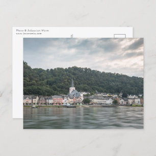 St. Goar Rhein Deutschland Postkarte