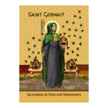 St. Gobnait von Ballyvourney (SAE 003) Poster
