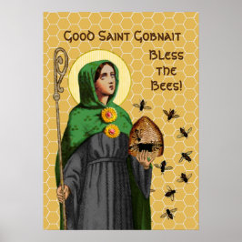 St. Gobnait von Ballyvourney (SAE 003) Poster
