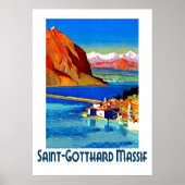 St. Gotthard Massif, Frankreich Poster (Vorne)