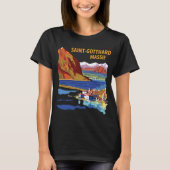 St. Gotthard Massiv T-Shirt (Vorderseite)