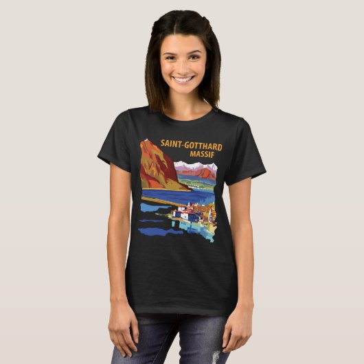 St. Gotthard Massiv T-Shirt (Vorne ganz)