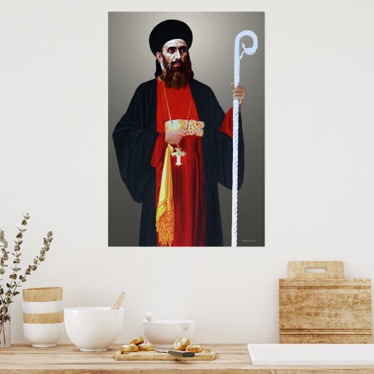 St Gregorios Poster (Küche)