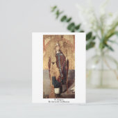St. Gregory by Antonello Da Messina Postkarte (Stehend Vorderseite)