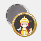 St. Gregory, der Große Magnet (Vorderseite/Rückseite)