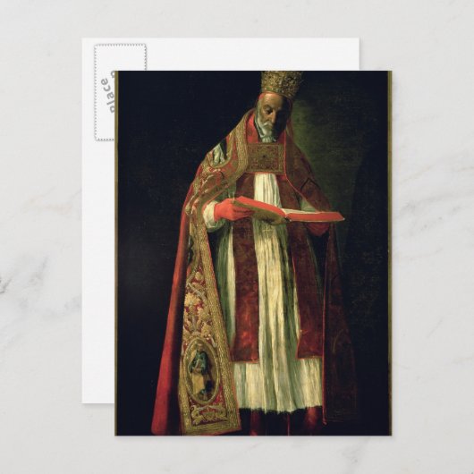 St. Gregory, der Große Postkarte (Vorne/Hinten)