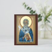 St. Gregory, die große Gebetskarte Postkarte (Stehend Vorderseite)
